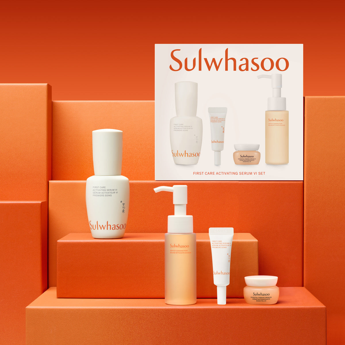 雪花秀 Sulwhasoo ファーストケア アクティベイティングセラムVIセット 潤燥（ユンジョ）ファーストケアアクティブセラム VI セット 30ml